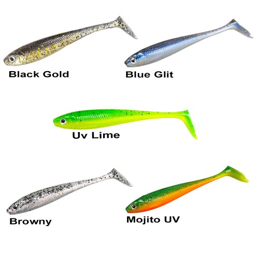 Ryuji Panic Shad 9Cm 5.5Gr Silikon Yem  Ryuji Panic Shad 9Cm 5.5Gr Silikon Yem