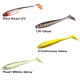 Ryuji Panic Shad 9Cm 5.5Gr Silikon Yem PEARL WHİTE GLOW