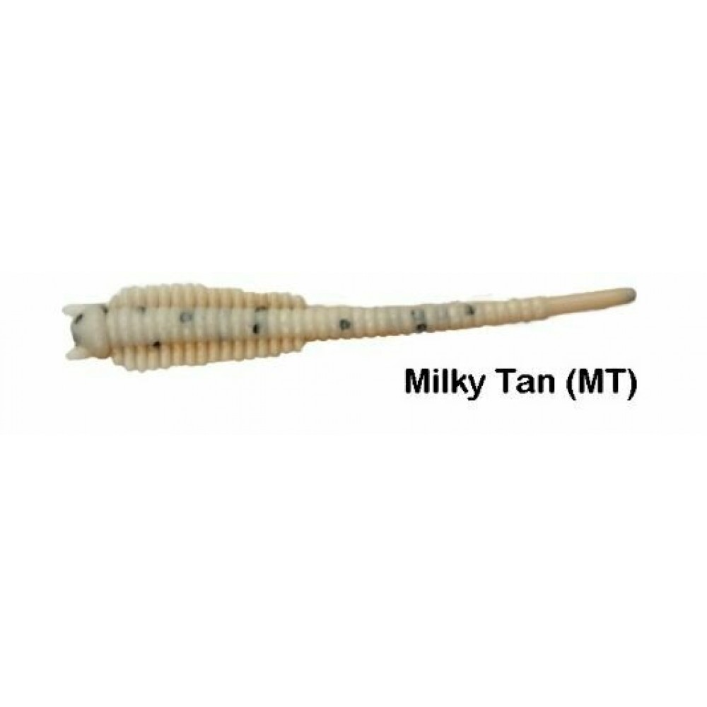 SPIINX SANDWORM SILIKON 6CM 18P MILKY TAN