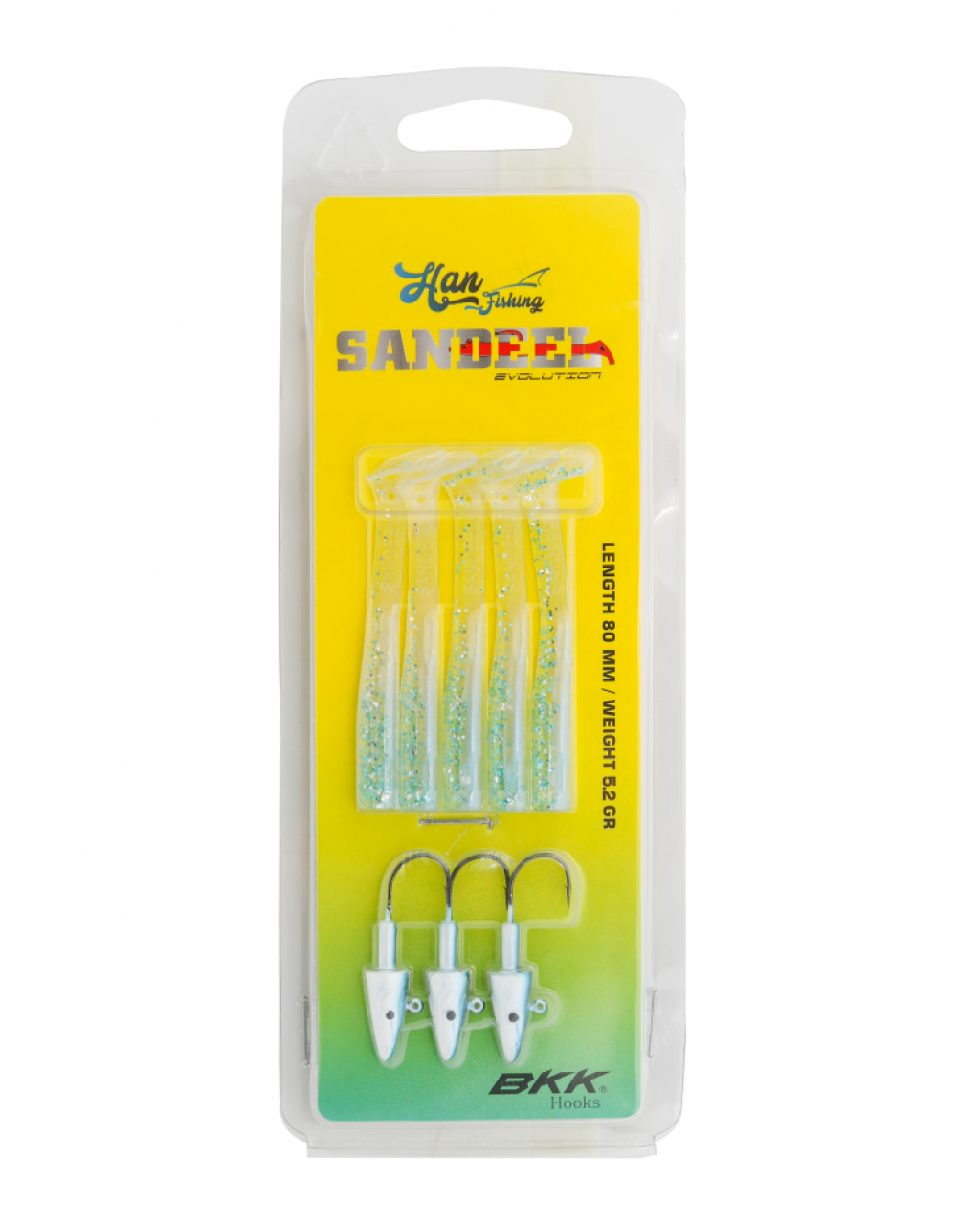 Sandeel Silikon 80 Mm SL-804 Blue Magic