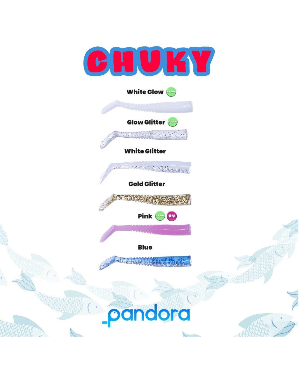 PANDORA CHUCKY BLUE