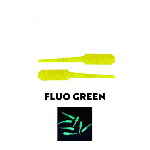Fujin Baby FRY 2Cm LRF Silikonu Fluo Green	 Fujin Baby FRY 2Cm LRF Silikonu Fluo Green