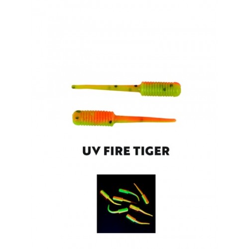 Fujin Baby FRY 2Cm LRF Silikonu F.Fire Tiger	 Fujin Baby FRY 2Cm LRF Silikonu F.Fire Tiger