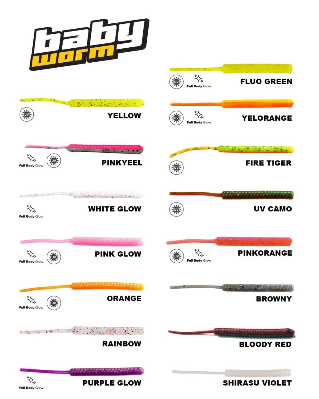 Fujin Baby Worm 5,2Cm Floating Browny Fujin Baby Worm 5,2Cm Floating Browny