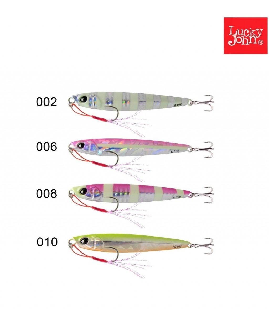 LJ BASARA JIGGER SLIM-006, 20G LJ BASARA JIGGER SLIM-006, 20G