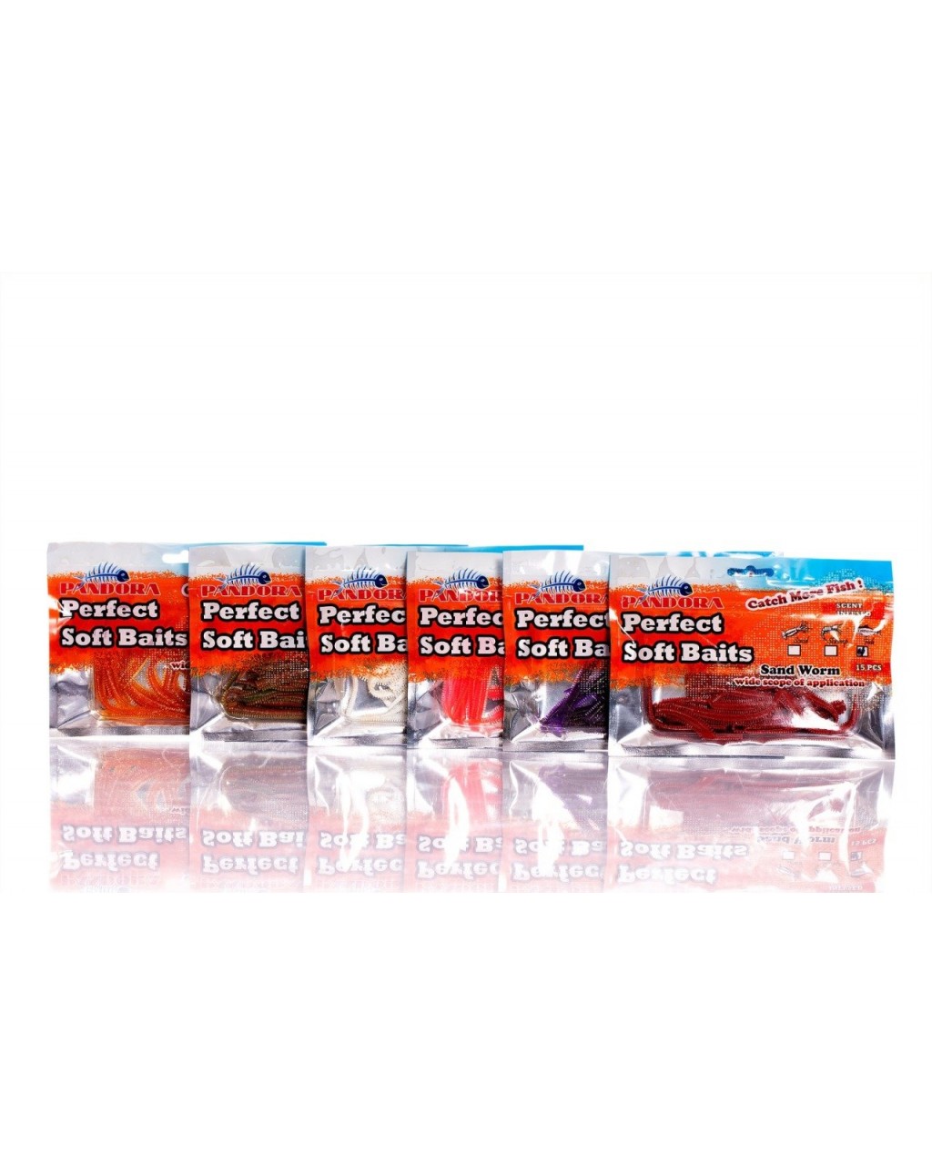 Pandora Perfect Soft Baits Sandworm 7 Cm NATURAL - KALAMAR Pandora Perfect Soft Baits Sandworm 7 Cm NATURAL - KALAMAR