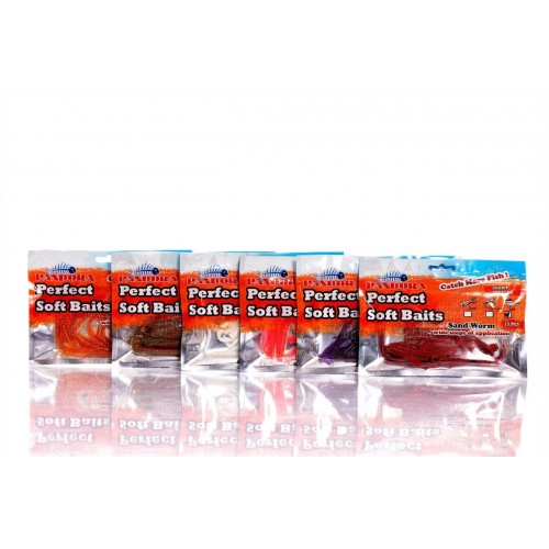 Pandora Perfect Soft Baits Sandworm 7 Cm PINK - KALAMAR Pandora Perfect Soft Baits Sandworm 7 Cm PINK - KALAMAR