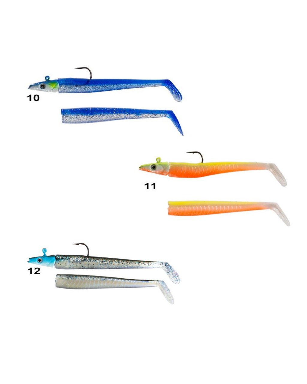 Remixon Snake Shad 11Cm 10Gr (2+2 Adet) 01#