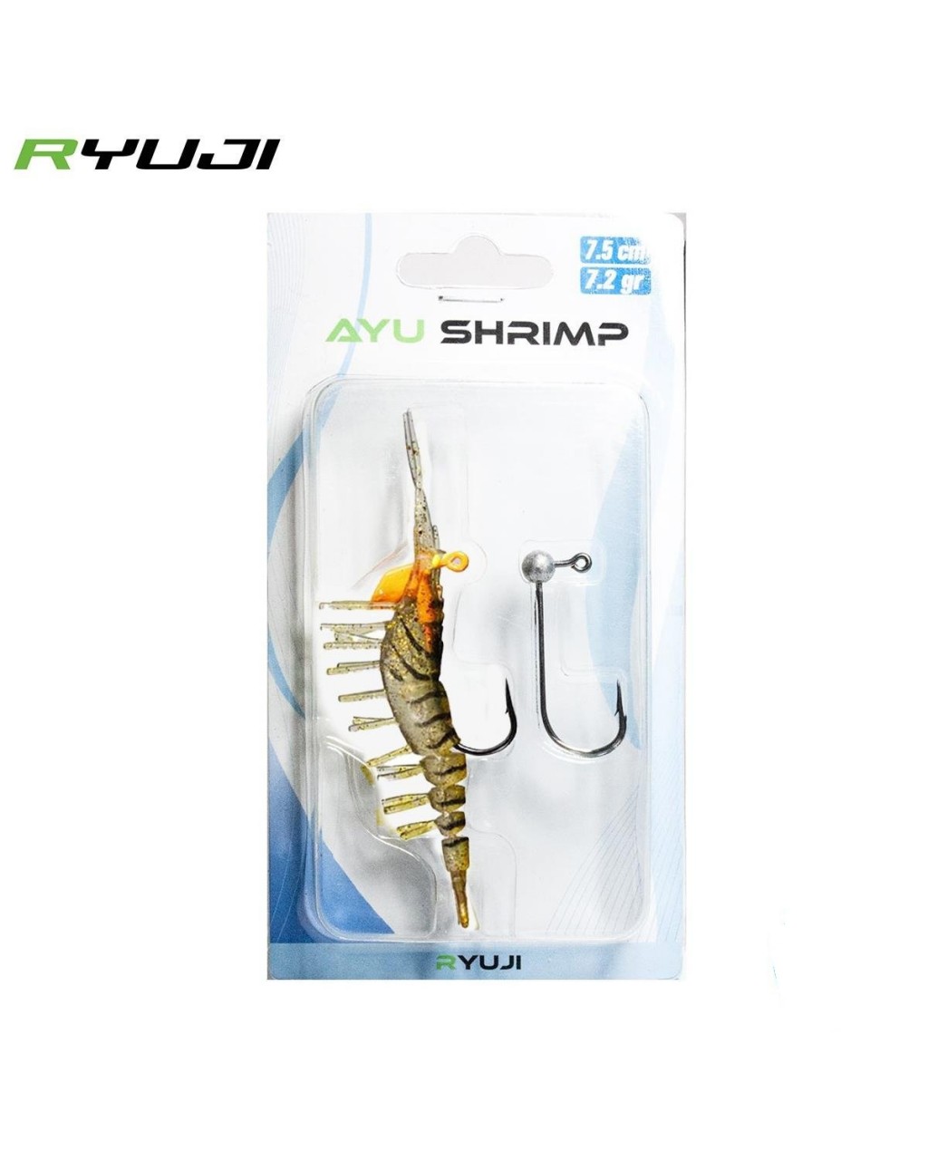 Ryuji Ayu Shrimp 7.5Cm 7.2Gr Color:08 Ryuji Ayu Shrimp 7.5Cm 7.2Gr Color:08