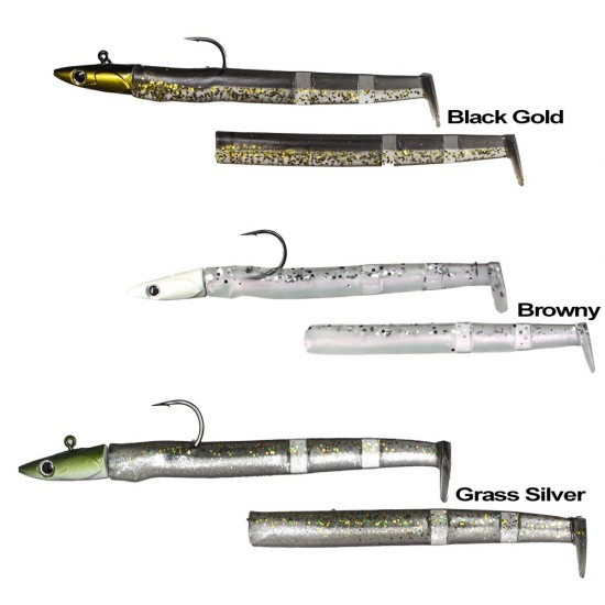 Ryuji Max Fish 110Mm 12,5Gr 2+1 Silikon Yem BLACK GOLD