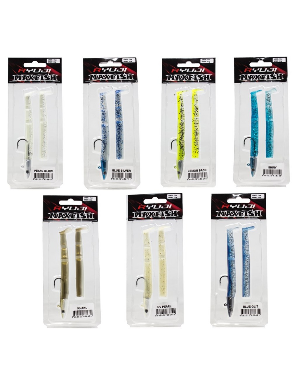 Ryuji Max Fish 110Mm 12,5Gr 2+1 Silikon Yem Browny Ryuji Max Fish 110Mm 12,5Gr 2+1 Silikon Yem Browny