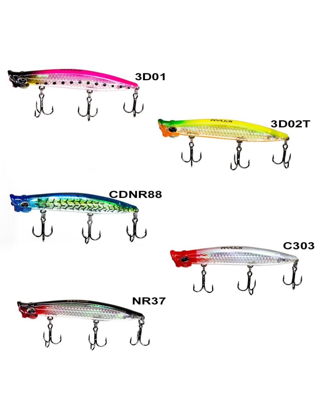 Ryuji Pop Eye 9Cm 7.5Gr Maket Yem 18GSX Ryuji Pop Eye 9Cm 7.5Gr Maket Yem 18GSX