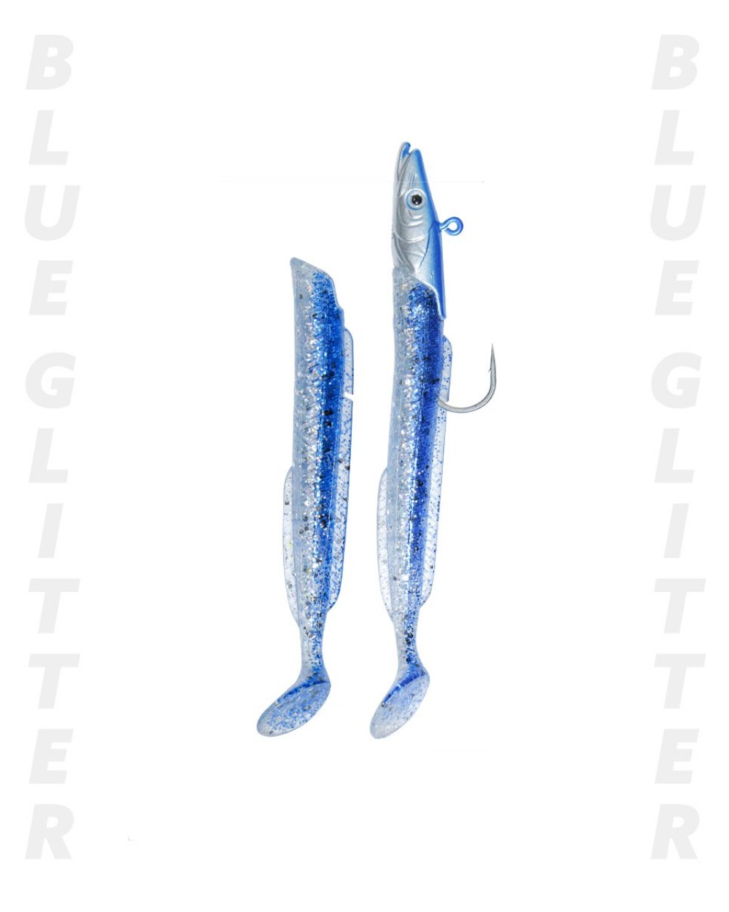 Fujin Salt Eel #Blue Glitter Slt1012 10Cm 12Gr Fujin Salt Eel #Blue Glitter Slt1012 10Cm 12Gr