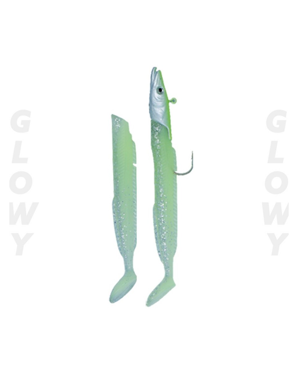 Fujin Salt Eel #034 Glow Eel Slt1012 10Cm 12Gr Fujin Salt Eel #034 Glow Eel Slt1012 10Cm 12Gr