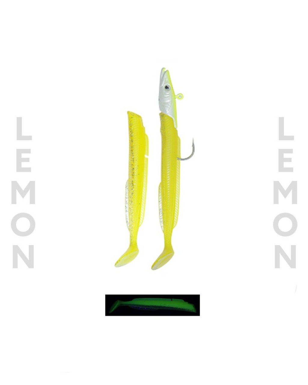 Fujin Salt Eel #030 Lemon Slt1012 10Cm 12Gr Fujin Salt Eel #030 Lemon Slt1012 10Cm 12Gr