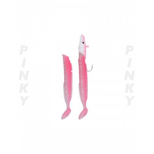 Fujin Salt Eel #035 Pinky Slt1012 10Cm 12Gr  Fujin Salt Eel #035 Pinky Slt1012 10Cm 12Gr