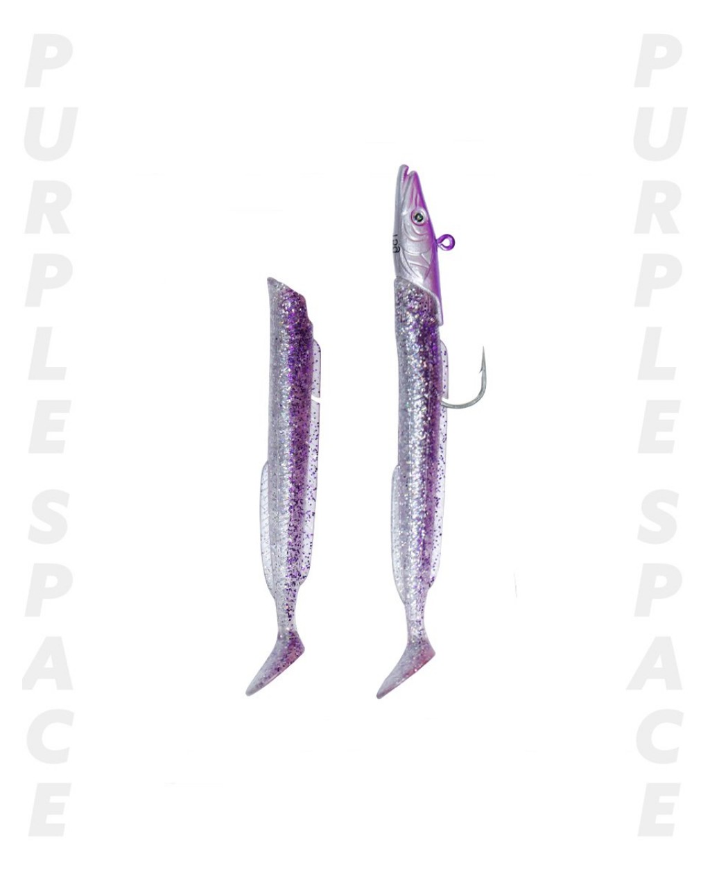 Fujin Salt Eel #Purple Space Slt1012 10Cm 12Gr Fujin Salt Eel #Purple Space Slt1012 10Cm 12Gr