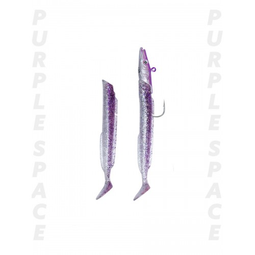 Fujin Salt Eel #Purple Space Slt1012 10Cm 12Gr  Fujin Salt Eel #Purple Space Slt1012 10Cm 12Gr