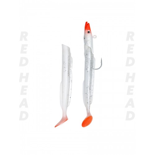 Fujin Salt Eel #Red Head Slt1012 10Cm 12Gr  Fujin Salt Eel #Red Head Slt1012 10Cm 12Gr