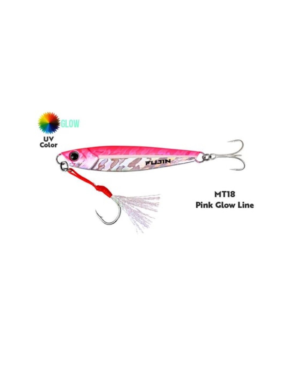 Fujin Jig-X 30Gr MT18 Pink Glow Line	